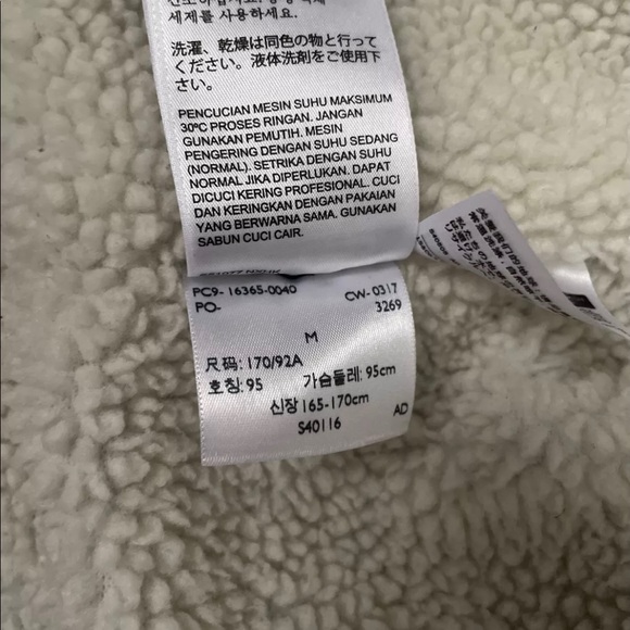 LEVI STRAUSS & CO. DENIM SHERPA TRUCKER JACKET SIZE MEDIUM WPL 423 - Picture 9 of 10